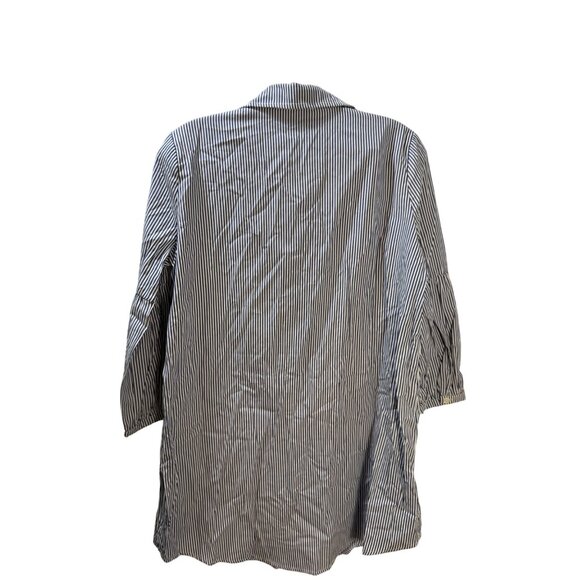 BB Dakota XS Striped Button-Up Shirt - Picture 7 of 10